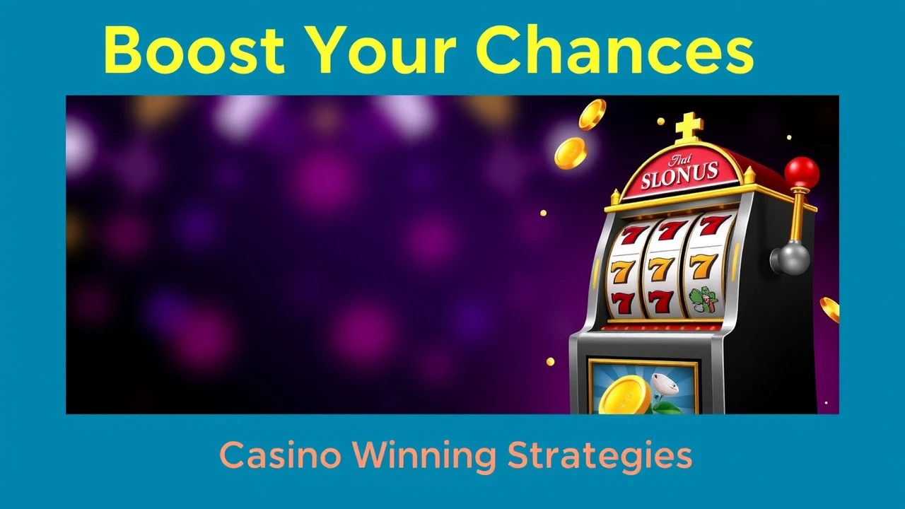 Boost Your Chances: Casino Slot Winning Strategies