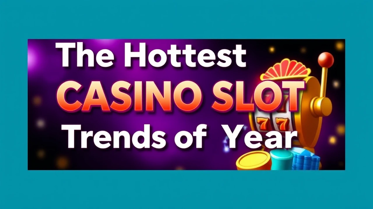 The Hottest Casino Slot Trends of the Year